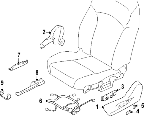 Tracks & Components for 2025 Subaru WRX #0