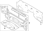 522123620 - : Rear Body Panel for Land-Rover Image