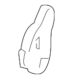 YL3Z1661351BAC - Body: Latch Cover for Ford: F-150 Image