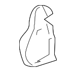 YL3Z1661350BAC - Body: Latch Cover for Ford: F-150 Image