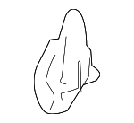 YL3Z1661351AAE - Body: Latch Cover for Ford: F-150 Image