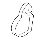 YL3Z1661350AAE - Body: Latch Cover for Ford: F-150 Image