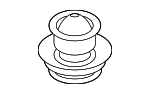 KD4568865 - Body: Lower Gate Trim Fastener for Mazda Image