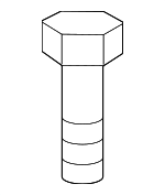 99921801601 - Body: Spoiler Wing Screw for Porsche: Boxster Image