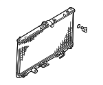 1350A065 - Cooling System: Radiator for Mitsubishi Image