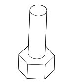 865793K000 - Body: Bumper Cover Screw for Hyundai Image