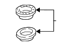 4895007AC - Suspension: Suspension Strut Mount for Mopar Image
