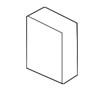 91560S04003 - Body: Sill Trim Clip for Honda: Accord, Civic, CR-V, Element, Fit, Odyssey, Pilot, Prelude Image