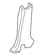 84171S10000ZA - Body: Center Pillar Trim for Honda: CR-V Image