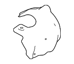 14450BV80A - : Heat Shield for Nissan Image