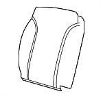1UM95DW1AB - Body: Seat Back Cover for Chrysler: 200 Image