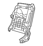 68071154AA - Body: Seat Back Frame for Chrysler: 200, Sebring Image