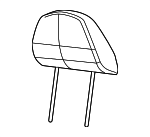 1RX16DW1AB - Body: Headrest for Chrysler: 200 Image
