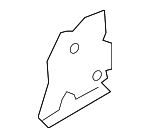 1K0804798A - Body: Corner Panel for Volkswagen: Golf, Golf R, GTI, Jetta, R32, Rabbit Image