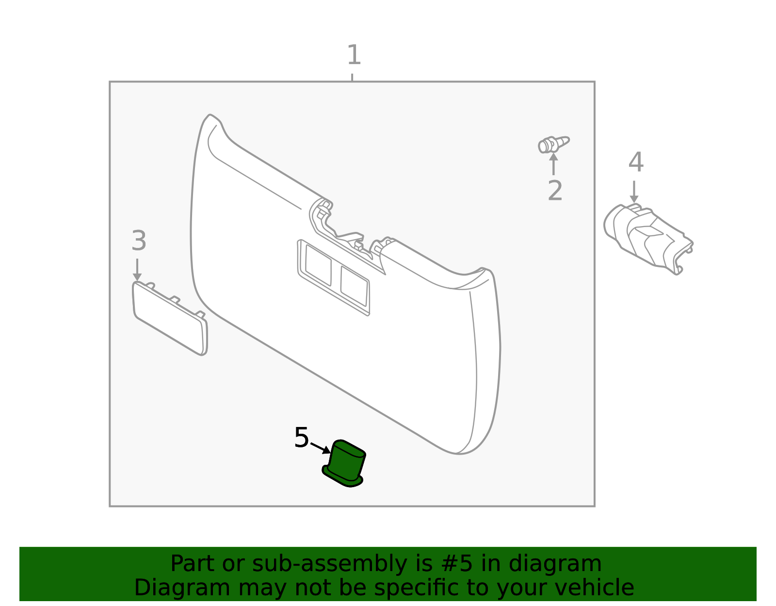 2003-2013 Toyota Matrix 2003-2013 Toyota Matrix - Pull Handle 74811 ...