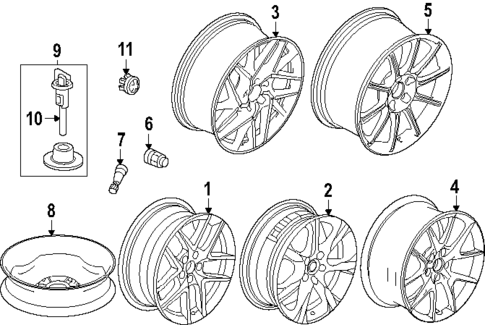 Wheels for 2025 Honda Civic #1