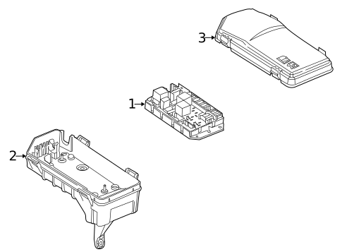 Fuse & Relay for 2012 Land Rover Range Rover #2