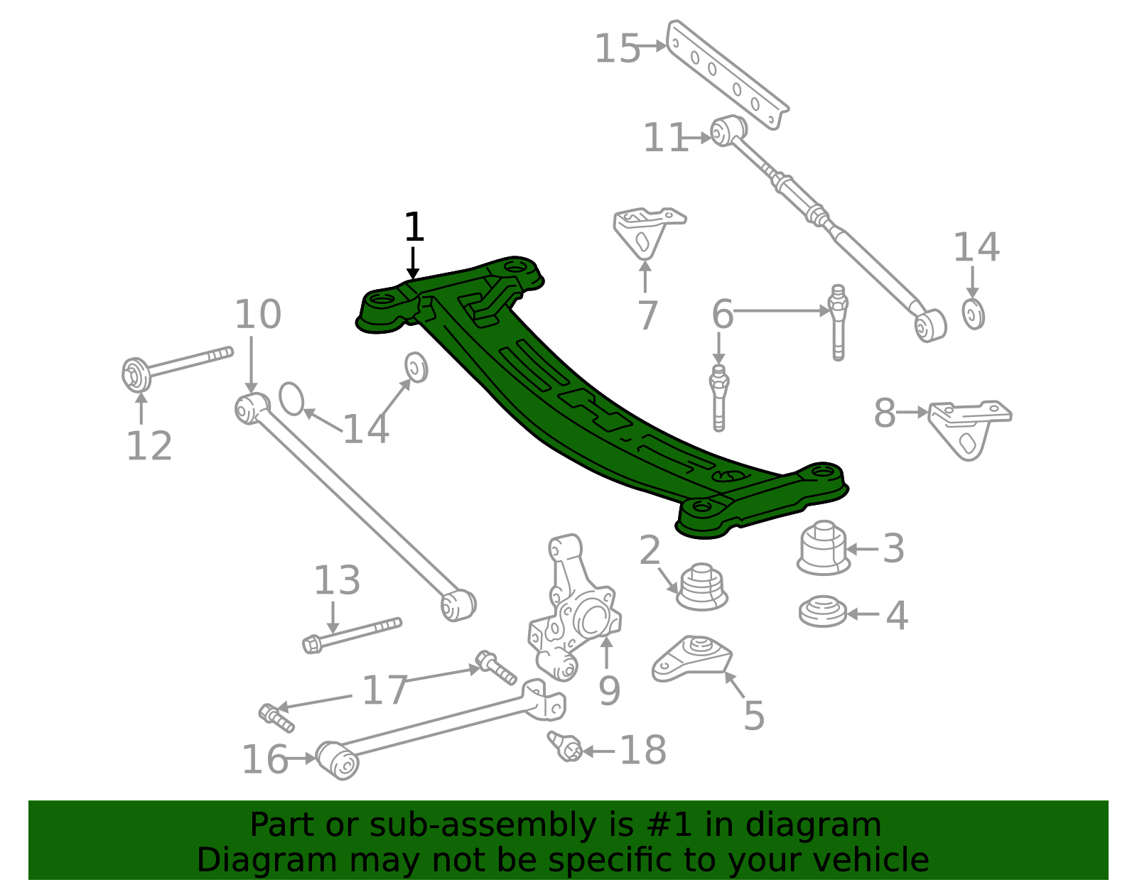 51206-33040 - Suspension Cross-Member - 1997-2001 Lexus ES300 | My