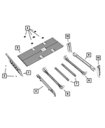 68141708AA - Body Sheet Metal Except Doors: Rear Box Crossmember for Dodge: Ram 1500, Ram 2500, Ram 3500 | Ram: 1500, 1500 Classic, 2500, 3500 Image