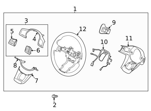 Steering Wheel & Trim for 2025 Kia Carnival #0
