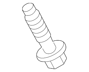 11610010 - Steering: M8x1.25x40 Multi-Purpose Bolt for GM Image