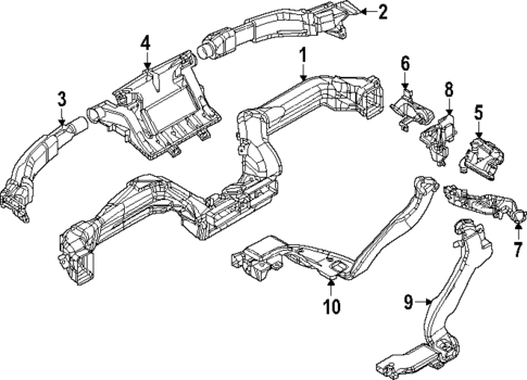Ducts for 2025 Mazda CX-70 #0