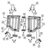 1PH98LAUAM - Body Sheet Metal Except Doors: Targa Top Panel for Jeep: Wrangler Image