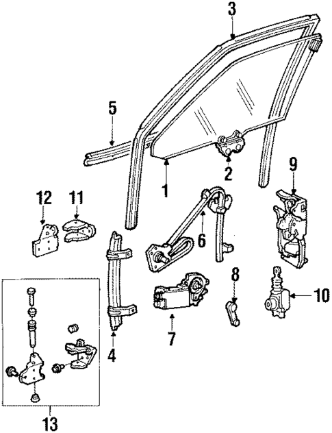 Door for 1985 Oldsmobile Delta 88 #0