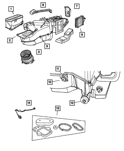 Air Conditioner and Heater Units for 2003 Dodge Neon #3