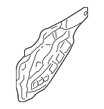 51483335028 - Body: Water Shield for BMW: X3 Image