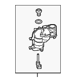 LR181676 - Cooling System: Reservoir Tank for Land Rover: Range Rover, Range Rover Sport Image