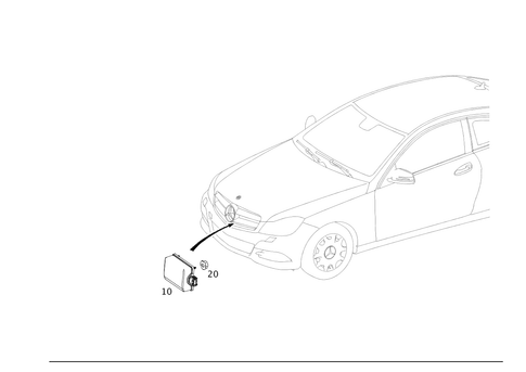 Adaptive Cruise Control System for 2014 Mercedes-Benz C350 #0