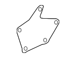 5373504060 - Body: Apron Assembly Upper Seal for Toyota: Tacoma Image