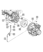 6501742 - Automatic Transaxle 4 Speed: Hex Head Screw for Mopar Image image