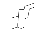 51337453830 - Body: Applique Panel Seal for BMW Image