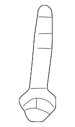 6505482AA - HVAC: A/C Compressor Bolt for Mopar Image
