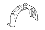 538060E160 - Body: Fender Liner for Lexus: RX350, RX350L, RX450h, RX450hL Image