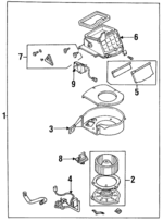 GA2A61B60 - : Actuator for Mazda: 626, MX-6 Image