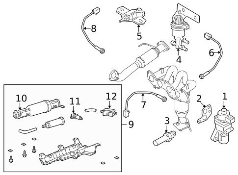 Sensors for 2008 Mazda Tribute #0