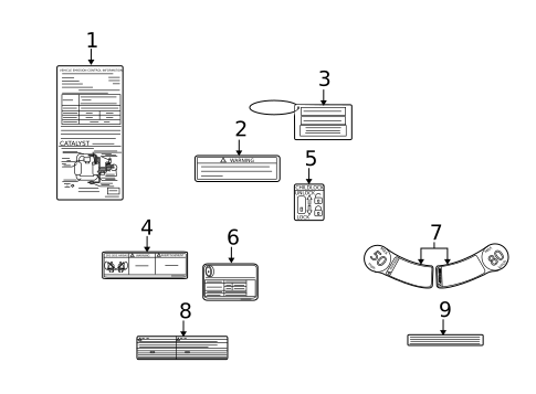 Labels for 2011 Suzuki SX4 #0