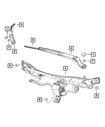 4865509AE - Electrical: Windshield Wiper Assembly for Mopar Image