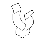 17127846392 - : Hose &amp; Tube Assembly Clip for BMW: M5, M6, M6 Gran Coupe Image