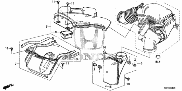 Resonator Chamber for 2021 Honda Odyssey #0