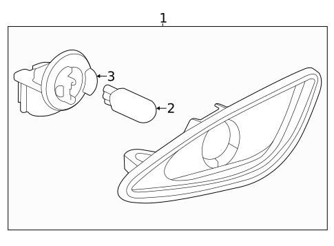 Side Repeater Lamps for 2021 Hyundai Venue #0
