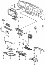 66185SA5672 - Interior/Bumper: LID, FUSE BOX for Honda Image
