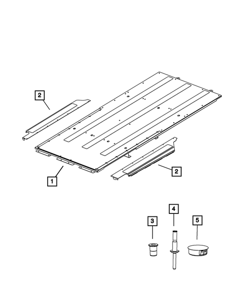 Floor Pans for 2015 Dodge Grand Caravan #1