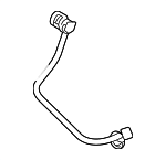 LR005991 - Emission System: Breather Tube for Land Rover: LR3, Range Rover, Range Rover Sport Image