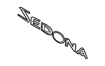 863124D000 - Body: Nameplate for Kia: Sedona Image