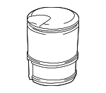 7413028040C0 - Body: Ashtray for Toyota: Prius, Venza, Yaris Image