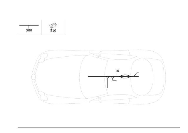 1998206304 - Electrical System: Electric Line for Mercedes-Benz Image image